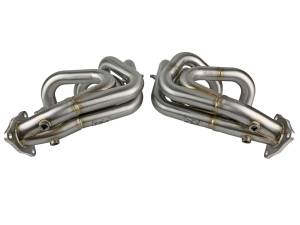 aFe Power - aFe Power Twisted Steel 1-7/8 IN to 2-3/4 IN 304 Stainless Headers w/ Brushed Finish Chevrolet Corvette (C8) 20-23 V8-6.2L - 48-34148-H - Image 3