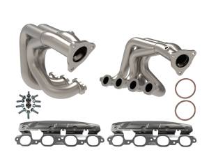 aFe Power - aFe Power Twisted Steel 1-7/8 IN to 2-3/4 IN 304 Stainless Headers w/ Titanium Coat Finish Chevrolet Corvette (C8) 20-23 V8-6.2L - 48-34148-T - Image 2