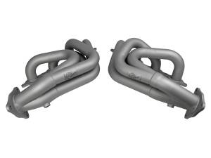 aFe Power - aFe Power Twisted Steel 1-7/8 IN to 2-3/4 IN 304 Stainless Headers w/ Titanium Coat Finish Chevrolet Corvette (C8) 20-23 V8-6.2L - 48-34148-T - Image 3