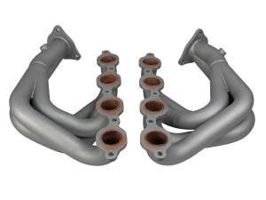 aFe Power - aFe Power Twisted Steel 1-7/8 IN to 2-3/4 IN 304 Stainless Headers w/ Titanium Coat Finish Chevrolet Corvette (C8) 20-23 V8-6.2L - 48-34148-T - Image 4