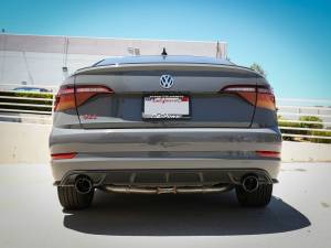 aFe Power - aFe Power MACH Force-Xp 3 IN to 2-1/2 IN Stainless Steel Cat-Back Exhaust System Black Volkswagen Jetta GLI (MKVII) 19-21 L4-2.0L (t) - 49-36432-B - Image 4