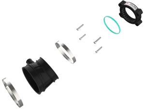 aFe Power - aFe Power Silver Bullet Throttle Body Spacer Kit Black Chevrolet Corvette (C8) 20-23 V8-6.2L - 46-34023B - Image 2