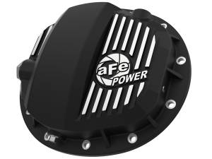 aFe Power - aFe Power Pro Series Rear Differential Cover Black w/ Machined Fins GM Gas Trucks/SUV's 19-24 (GMCH 9.5) - 46-71140B - Image 1