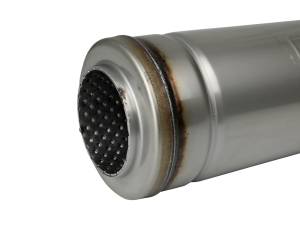 aFe Power - aFe Power MACH Force-Xp 304 Stainless Steel Muffler 3 IN ID Center/Center x 5 IN Dia. x 18 IN L - Round Body - 49M30050 - Image 4