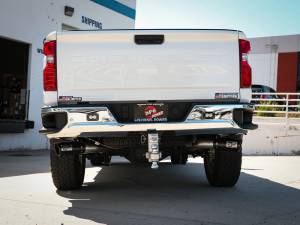 aFe Power - aFe Power Large Bore-HD 4 IN 409 Stainless Steel DPF-Back Exhaust System w/Black Tip GM Diesel Trucks 22-23 V8-6.6L (td) L5P - 49-44126-B - Image 5