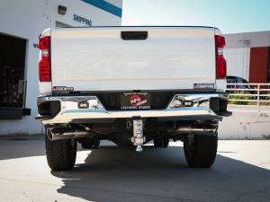 aFe Power - aFe Power Large Bore-HD 4 IN 409 Stainless Steel DPF-Back Exhaust System w/Polished Tip GM Diesel Trucks 22-23 V8-6.6L (td) L5P - 49-44126-P - Image 5