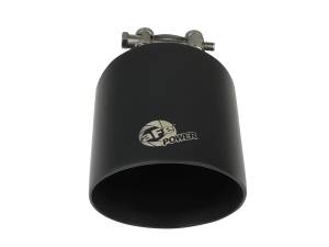 aFe Power - aFe Power MACH Force-Xp 304 Stainless Steel Clamp-on Exhaust Tip Black Velvet 2-1/2 IN Inlet x 4-1/2 IN Outlet x 7 IN L - 49T25454-B072 - Image 3