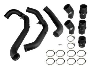 aFe Power - aFe Power BladeRunner 2-1/2 IN Aluminum Hot Charge Pipe Black Ford F-150 Raptor 17-20 V6-3.5L (tt) - 46-20298-B - Image 2