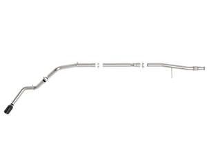 aFe Power - aFe Power Large Bore-HD 3 IN 409 Stainless Steel DPF-Back Exhaust System w/Black Tip GM Trucks 20-22 L6-3.0L (td) LM2 - 49-44128-B - Image 4