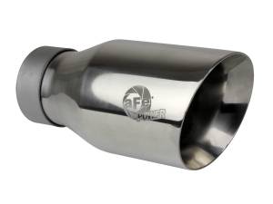 aFe Power - aFe Power Large Bore-HD 3 IN 409 Stainless Steel DPF-Back Exhaust System w/Polished Tip GM Trucks 20-22 L6-3.0L (td) LM2 - 49-44128-P - Image 2