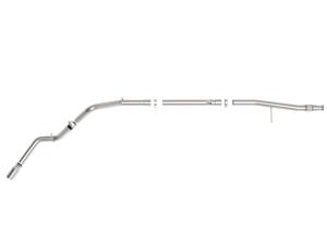 aFe Power - aFe Power Large Bore-HD 3 IN 409 Stainless Steel DPF-Back Exhaust System w/Polished Tip GM Trucks 20-22 L6-3.0L (td) LM2 - 49-44128-P - Image 4