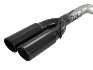 aFe Power - aFe Power Vulcan Series 3 IN 304 Stainless Steel DPF-Back Exhaust System w/Black Tip GM Trucks 20-22 L6-3.0L (td) LM2 - 49-34130-B - Image 2