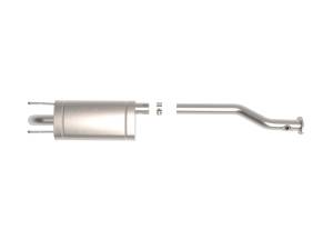 aFe Power - aFe Power ROCK BASHER 2-1/2 IN 409 Stainless Steel Cat-Back Exhaust System Toyota Tacoma 00-04 L4/V6 - 49-46049 - Image 3