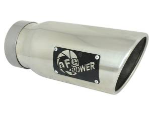 aFe Power - aFe Power Gemini XV 3 IN 304 Stainless Steel Cat-Back Exhaust System w/ Cut-Out Polished RAM 1500 (DT) 19-23 V8-5.7L HEMI - 49-32081-P - Image 3