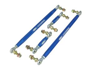 aFe CONTROL Adjustable End Link Set Blue Toyota GR Supra (A90) 20-23 L6-3.0L (t) - 442-721001-L