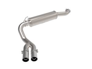 aFe Power - aFe Power Rebel Series 3-1/2 IN Stainless Steel Cat-Back Exhaust System w/Polish Tip RAM Trucks 19-22 V8-6.4L HEMI - 49-42082-P - Image 1