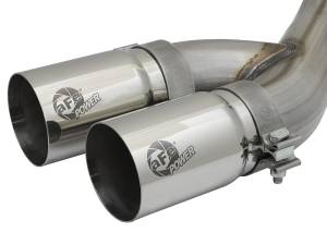 aFe Power - aFe Power Rebel Series 3-1/2 IN Stainless Steel Cat-Back Exhaust System w/Polish Tip RAM Trucks 19-22 V8-6.4L HEMI - 49-42082-P - Image 2