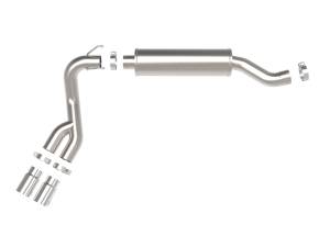 aFe Power - aFe Power Rebel Series 3-1/2 IN Stainless Steel Cat-Back Exhaust System w/Polish Tip RAM Trucks 19-22 V8-6.4L HEMI - 49-42082-P - Image 3