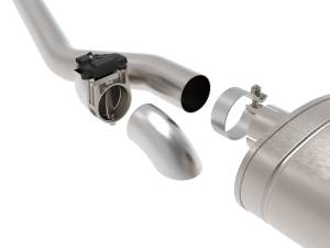 aFe Power - aFe Power Gemini XV 3 IN 304 Stainless Steel Cat-Back Exhaust System w/ Cut-Out Polished GM Silverado/Sierra 1500 19-23 V8-5.3L - 49-34139-P - Image 2