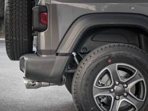 aFe Power - aFe Power Rebel Series 3 IN to 2-1/2 IN 409 Stainless Steel Cat-Back Exhaust w/ Polish Tip Jeep Wrangler (JL) 18-23 L4-2.0L (t) - 49-48096-P - Image 6