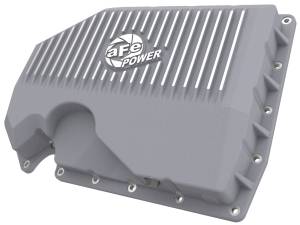 aFe POWER Street Series Engine Oil Pan Raw w/ Machined Fins Audi / Volkswagen 05-21 L4-1.8 (t)/2.0L (t) (w/o Oil Sensor) - 46-71240A