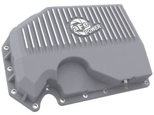 aFe Power - aFe POWER Street Series Engine Oil Pan Raw w/ Machined Fins Audi / Volkswagen 05-21 L4-1.8 (t)/2.0L (t) (w/o Oil Sensor) - 46-71240A - Image 2