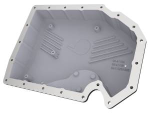 aFe Power - aFe POWER Pro Series Engine Oil Pan Black w/ Machined Fins VW Cars 05-21 L4-1.8/2.0L - 46-71240B - Image 3