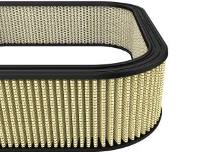 aFe Power - aFe Power Magnum FLOW Round Racing Air Filter w/ Pro GUARD 7 Media 20.6 IN L x 20.6 IN W x 5.22 IN H w/ Expanded Metal - 18-87007 - Image 2