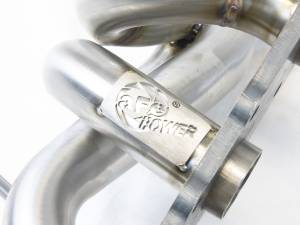 aFe Power - aFe Power Twisted Steel Header 304 Stainless Steel w/ Cat BMW 128i (E82/88) 08-13 / 330i/335i/328i (E90/91/92/93) 06-13 L6-3.0L N51/N52/N53 - 48-36307-1 - Image 3