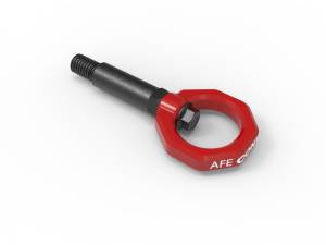 aFe CONTROL Front Tow Hook Red BMW F-Chassis 2/3/4/M - 450-502001-R