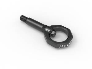 aFe CONTROL Front Tow Hook Gray BMW F-Chassis 2/3/4/M - 450-502001-G