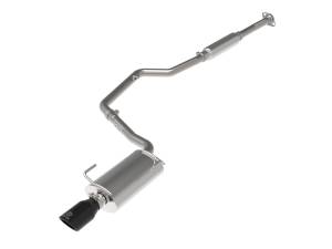 aFe Power Takeda 2-1/4 IN 304 Stainless Steel Cat-Back Exhaust System w/Black Tip Subaru Impreza 12-16 H4-2.0L - 49-36052-B