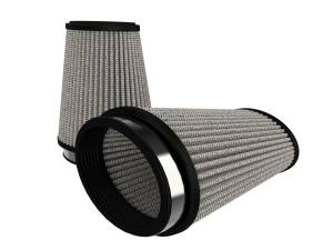 aFe Power Magnum FORCE Intake Replacement Air Filter w/ Pro DRY S Media (3x4-3/4) IN F (4x5-3/4) IN B (2-1/2x4-1/4) IN T x 6 IN H - 21-90054-MA