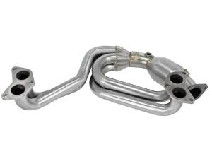 aFe Power - aFe Power Twisted Steel Long Tube Header 304 Stainless Steel w/ Cat Toyota 86/FT86/GT86 12-18 / Scion FR-S 13-17 / Subaru BRZ 13-18 H4-2.0L - 48-36005-1HC - Image 4