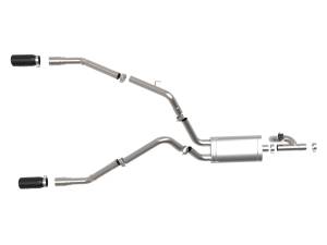 aFe Power - aFe Power Gemini XV 3 IN 304 Stainless Steel Cat-Back Exhaust System w/ Cut-Out Black Dodge/RAM 1500 09-18/RAM 1500 Classic 19-23 V8-5.7L HEMI - 49-32083-B - Image 6