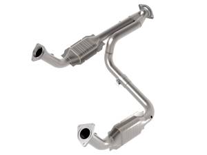 aFe POWER Direct Fit 409 Stainless Steel Catalytic Converter GM Trucks/SUV's 99-07 V6-4.3L/V8-4.8/5.3L (GMT800) - 47-44001