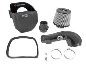 aFe Power - aFe Power Track Series Stage-2 Carbon Fiber Intake System w/ Pro DRY S Filter Nissan Patrol (Y61) 17-23 L6-4.8L - 57-10019D - Image 2