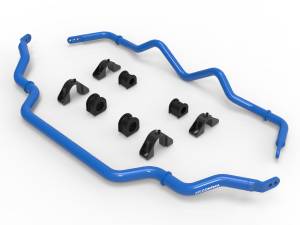 aFe CONTROL Front and Rear Sway Bar Set Blue Infiniti Q50/Q60 16-23 V6-3.0L (tt) - 440-711001-L