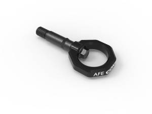 aFe CONTROL Rear Tow Hook Black Toyota GR Supra (A90) 20-23 L4-2.0L (t)/L6-3.0L (t) - 450-721002-B