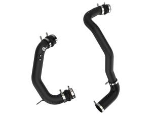 aFe Power BladeRunner 3 IN Aluminum Hot and Cold Charge Pipe Kit Black Ford Diesel Trucks 08-10 V8-6.4L (td) - 46-20074-B