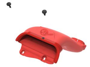 aFe Power - aFe POWER Dynamic Air Scoop D.A.S. Red Ford F-150 21-23 V6/V8 - 52-10010SR - Image 2