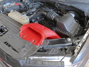 aFe Power - aFe POWER Dynamic Air Scoop D.A.S. Red Ford F-150 21-23 V6/V8 - 52-10010SR - Image 7