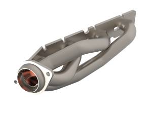 aFe Power - aFe Power Twisted Steel 304 Stainless Steel Short Tube Header w/ Titanium Coat Finish Jeep Grand Cherokee (WK2) 11-21 V8-5.7L HEMI - 48-38029-T - Image 4