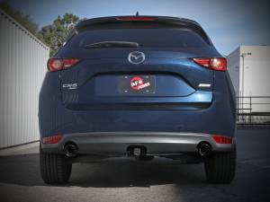 aFe Power - aFe Power Takeda 2-1/2 IN 304 Stainless Steel Axle-Back Exhaust System w/ Black Tip Mazda CX-5 17-23 L4-2.5/2.5L (t) - 49-37021-B - Image 4