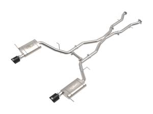 aFe Power MACH Force-Xp 304 Stainless Steel Cat-Back Exhaust System w/ Black Tip Dodge Durango 11-23 V6-3.6L/V8-5.7L - 49-32086-B