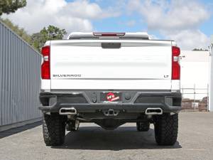 aFe Power - aFe Power Gemini XV 3 IN 304 Stainless Steel Cat-Back Exhaust System w/ Cut-Out GM Silverado/Sierra 1500 19-23 V8-6.2L - 49-34140 - Image 6