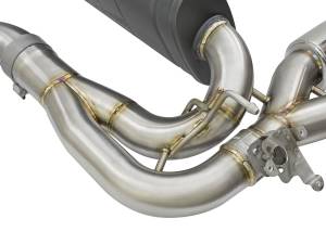 aFe Power - aFe Power MACH Force-Xp 3 to 2-1/2 IN 304 Stainless Steel Cat-Back Exhaust w/ Polished Tip BMW M2 (F87) 16-18 L6-3.0L (t) N55 - 49-36330-1P - Image 4