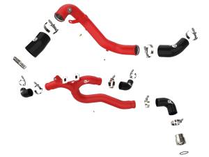 aFe Power - aFe Power BladeRunner 3 IN Aluminum Hot and Cold Charge Pipe Kit Red Kia Stinger 18-23 V6-3.3L (tt) - 46-20504-R - Image 2