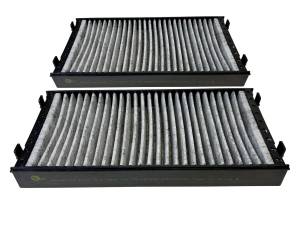 aFe Power - aFe POWER Carbon Cabin Air Filter Various BMW X5/X6 Models 07-19 - 35-10025C-MB - Image 2