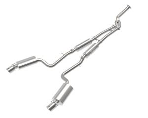 aFe Power - aFe Power Takeda 3 IN to 2-1/2 IN 304 Stainless Steel Cat-Back Exhaust w/ Polished Tip Lexus IS200t 16-17/IS300 18-23 L4-2.0L (t) - 49-36059-P - Image 1